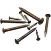 Haogui 10/20/50/100 Pezzi 1,2 mm 0,5,8 Chiodo a Testa Tonda Piccolo Antico for Cerniera for mobili e portagioie(100pcs 1.5x10mm)