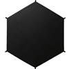 YueShengYCHUANG di Copertura Superiore per Trampolino, Copertura Protettiva in PE Rimovibile, Portatile, Resistente, Adatta per Parco, Giardino, Esterni, Patio, Lunghezza 3.9 M