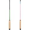 Marchfunny Canna da pesca pieghevole compatta da 35,6 cm per viaggi (rosa 2,1 metri)