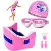 Generisch Cintura da nuoto per adulti, da donna, regolabile, leggera | Galleggiante per adulti per ginnastica acquatica, immersioni, snorkeling, allenamento, allenamento, lago, fiume, estate