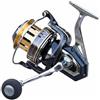 Fzaqwen Mulinello da Pesca Rotante Lungo Lancio con Frenata Robusta Telaio Metallico Alluminio Rilascio Filo Controllato, FB2500