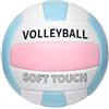 NEWFT Palloni da beach volley ispessiti taglia 5 pallavolo palla sport sabbia PU per interni ed esterni, piscina, palestra, allenamento morbido spiaggia