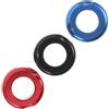 Kichvoe 3 Pezzi Peep Sight per Tiro Arco, Bow String Peep Hole in Lega di Alluminio 1/4, Facile Installazione, per Arco Compound, Principianti e Professionisti, Competizione e Uso
