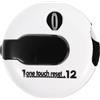 NULYLU Contatore Punteggio Golf con Clip per Cappello, Score Keeper Portatile in Pp Bianco, Facile da Indossare, per Principianti, Sport e Golf
