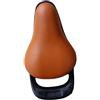 Amagogo Sella Bici Bambini Bicicletta Bambino Infanzia Junior con Forma Arrotondata Che Favorisce Postura Corretta Maniglia Posteriore, Marrone, M