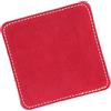 Generic Lucidatore per Stecche da Biliardo Lucidatore per Aste in Morbida Pelle per Giocatori di Biliardo e Snooker 9,5x9,5 Cm (Rosso)