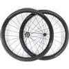 Generico Compatibile con set di ruote in carbonio 700C 3K/UD/12K | Trame multiple; opzioni copertoncino/tubolare tubeless; compatibilità con freni a disco/cerchio