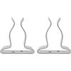 Limtula 2 Supporto per Gancio per Barche Clip a Molla in Acciaio Inossidabile Morsetti a Molla Supporto per Remi per Barche per Gancio, Clip per Canna da Pesca Clip