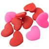 WESIEVYA 10 Pezzi Smorzatore per Racchetta da Tennis a Forma di Cuore in Silicone Antivibrazione Comfort e Prestazioni Elastiche per Partite di Tennis