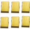 CAASFOOY Coperta Termica, 6 PCS All'aperto Coperta Emergenza,Kit Coperta Termica,Coperta di Emergenza,Montagna Escursioni Telo Termico,per Escursionismo Esercizio Campeggio 210x160cm