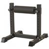 TISHITA Squat Rack Regolabile Supporto Allenamento Postazione Compatta con Telaio in Acciaio E Altezza Regolabile con Rullo Adatto per Squat E Lavoro Casa Appartamento Camera Palestra Domestica