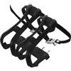 SEWOART Cinghie Clip per Pedali Bici in Plastica Nera, Accessori Pedali Bici per Vacanze Estive su Strada e Mountain Bike