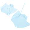PACKOVE Hand Paddles per Nuoto in Silicone Guanti Palmati da Nuoto Half Palm Cinghie Regolabili Struttura Rigida per Adulti e Immersione
