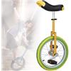 ZXFfhDHJH Monociclo, Biciclette for Adulti da Uomo 20/18/16 Pollici, Monociclo, Mountain Bike Regolabili in Altezza