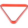 Hohopeti Mini Billiard Organizer Triangolo da Biliardo, Organizer per Billiard Balls e Pool Balls, PC Rosso, per Sala Giochi e Billiards Club