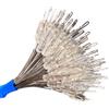 Limtula 100 Professionali Perline galleggianti Platine Stop Silicone Tappo Fagiolo Spaziale Accessori per la Pesca picchetto da Pesca Bobber Stopper Grandi Pesci Bobber