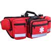 Generisch con cinghie regolabili con chiusura lampo | Fibbia regolabile, strisce riflettenti, tasche multiple, marsupio con cerniera, adatto per escursioni, campeggio