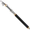 Marchfunny Canna da pesca telescopica in carbonio, 1,8 m, portatile, mare (28400-270)