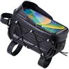 Generico Waterproof Bicycle Frame Bag - EVA Hard Shell Touchscreen Phone Case