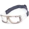 Stylebest Occhiali Sportivi Resistenti Ai Raggi UV, vestibilità Comoda con Nasello Morbido per Calcio, Basket, Tennis, 1 Pezzo (Nera)