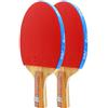 REcsdza Set di racchette da ping pong, Amateurs Racket/Long Handle,Table tennis bat(Short handle)