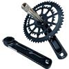 XAGMODSHN Guarnitura per Biciclette per Bici da da Trekking da 165mm pedivella Doppia velocità Rotonda 34T-50T cavità per Integrate