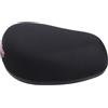 Generico Cuscino Sedile per Bici Elettrica in Cuoio Nero Assorbimento Ammortizzante a Molla, Comodo e Resistente per Uso