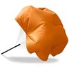 rockible Paracadute da Allenamento Resistenza Corsa Sprint Velocità Potenza Carico Aerodinamico 5-15kg con Cintura Comoda E Sicura in Nylon 290D Adatto per, Orange