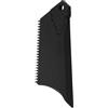 Alipis Pettine per Cera da Surf, Pettine per Cera da Skimboard, Design Trapezoidale, ABS Nero, Raschiatura Uniforme, Texture Carbonio, per Surf e Skimboard