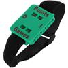 Cabilock Golf Score Counter, Contatore Punteggio da Golf, Mini Contatore da Polso per Cricket e Tennis, Verde, Manuale, 30x4,5x1cm, per Squadre e Segnapunti Sportivi