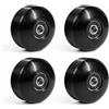 RowGlow 4pcs Ruote per Skateboard 52mm con Cuscinetti 95A 608 RS ABEC-9 per Skateboard Street Tricks Cruiser Doppio-Kick Complete Boards