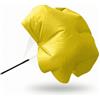 KiBcsLic Paracadute da Allenamento Resistenza Corsa Sprint Velocità Potenza Tessuto Robusto in Poliestere E Nylon 290D con Fibbia E Regolabili Adatto per, Yellow