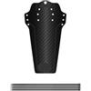 Generico Parafanghi for Bici Anteriori e Posteriori universali for MTB, da Strada, in Fibra di Carbonio, Accessori for Ciclismo, parafanghi for Ruote Bicicletta