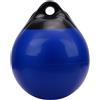 Kuuleyn Paraurti Gonfiabile per Barca PVC, Forma Rotonda, per Yacht, ormeggio, molo, imbarcazione, Colore Nero e Blu, Modello A25 (Diametro 250 mm, Altezza 310 mm