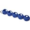 PLAFOPE Portapalline Golf Portatile in Silicone Blu Moschettone