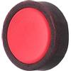 CALLARON Gesso per Stecca da Biliardo Rotondo Gesso Professionale per Biliardo Polvere di Quarzo Rosso Portatile per Bar e Sale Giochi Domestiche
