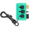 Generic Pulisce la spazzola 3 in 1 per la rimozione di sporco ed erba da scanalature e superfici