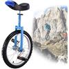 ZXFfhDHJH Monociclo, Monociclo da 18 Pollici for Adulti, Ruote Antiscivolo, Pneumatici Montagna, Bici Corsa for Esercizi di autoequilibrio