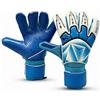 Ronyme Guanti da Portiere Guanti Calcio Guanti Portiere Calcio Guanti Sportivi Calcio Sicuro in Lattice Protezioni Posteriori Articolate E Chiusura, Blu, 8