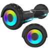 ELEKGO Hoverboard 6,5 pollici con altoparlante Bluetooth Scooter autobilanciato, motore colorato, luci a LED per bambini