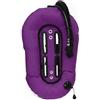 Sharplace Diving Buoyancy Wing Vescica Posteriore Sub Compensatore di Galleggiabilità Controllo Backplate con Slot Quadrati Integrati Frusta a Bassa Pressione, Viola