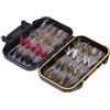 TOYANDONA 40 Pezzi Fishing Hooks Bionic Simulation Lures Hook, Esche Artificiali Realistiche in Abs, Metallo e Piume, per Pesca in Acqua Salata All'aperto, Pescatori Esperti