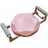 Harilla Addominali Fitness Sit Up Attrezzo Addominali Attrezzo Core con Rulli Morbidi E Impugnature Confortevoli per Stabilità Design Compatto in Acciaio per