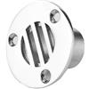 Riuulity Scarico per Pavimento del Ponte in Acciaio Inossidabile 316, Hardware Marino Durevole e Resistente alla Corrosione per Raccordi per Yacht e Barche, Opzioni da 1 e 7/8 (22MM)