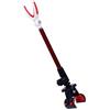Rxgiasup Canna da pesca telescopica con estensione a 3 sezioni, altezza 45 cm, per barche, attrezzi da pesca, supporto per canna da pesca