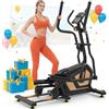 Neezee Ellittica 3 in 1, 16 Livelli di Resistenza, Volano 10 kg per Casa