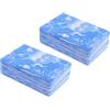 CLISPEED 2 Pezzi Yoga Blocks Blocchi Yoga in Eva Blu, Aumentano Stretching ed Equilibrio, per Principianti, Meditazione e Stretching