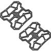 WPKD BLUEIY 1 Paio Adattatore per Pedale Bici,Adattatore per Piattaforma Pedale lega di Alluminio,Altezza 8,8 mm,per SPD (Nero,9x9cm)