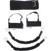 Yardenfun 1 Set Tenditore Per Le Gambe, Allenatore Di Salto Verticale, Attrezzo Allenamento Basket, Fasce Di Resistenza, 1 Set, Neoprene, Nero, Per, Sports