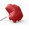 rockible Paracadute da Allenamento Resistenza Corsa Sprint Velocità Potenza Carico Aerodinamico 5-15kg con Cintura Comoda E Sicura in Nylon 290D Adatto per, Red